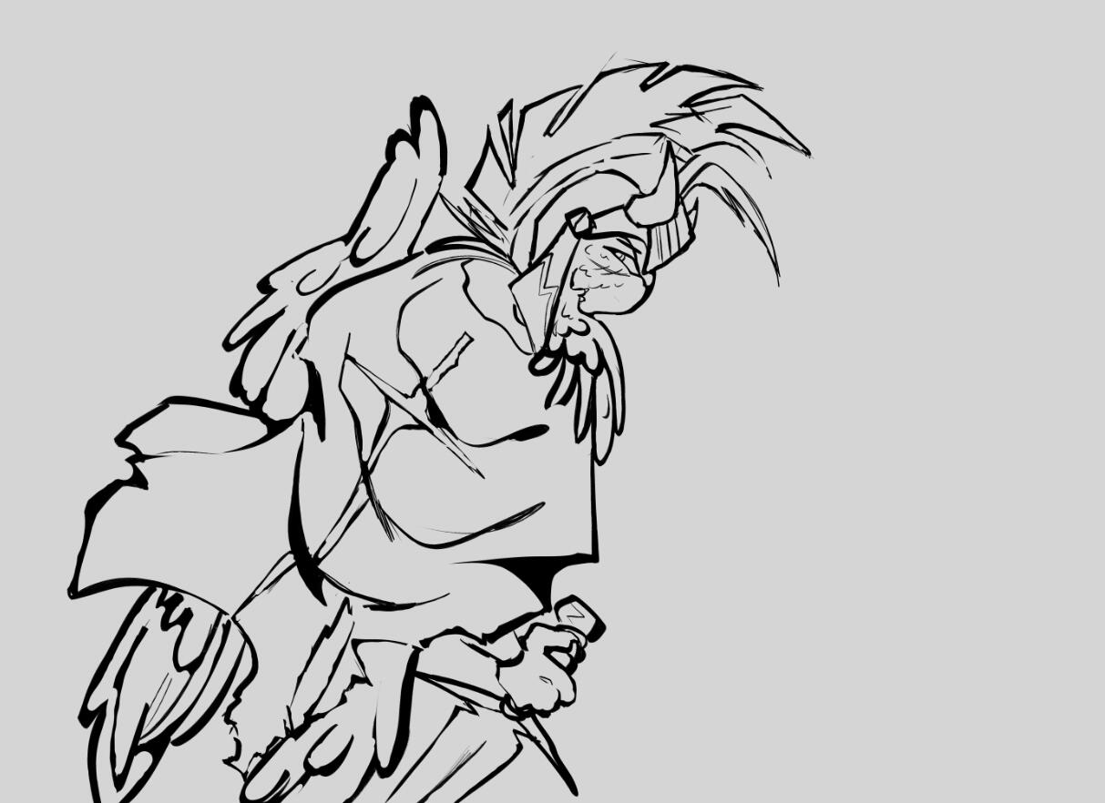 Axle Arc / Half-Body / Lineart Axle Arc / Half-Body / Lineart